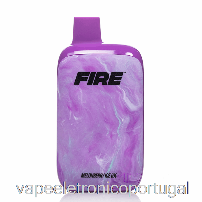 Vape Eletrônico Fire Boost 12000 Descartável Melonberry Ice